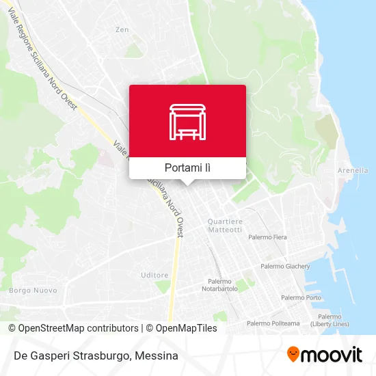 Mappa De Gasperi Strasburgo