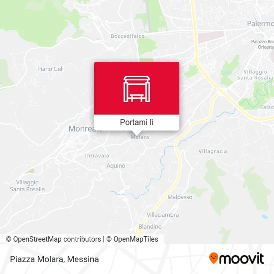 Mappa Piazza Molara