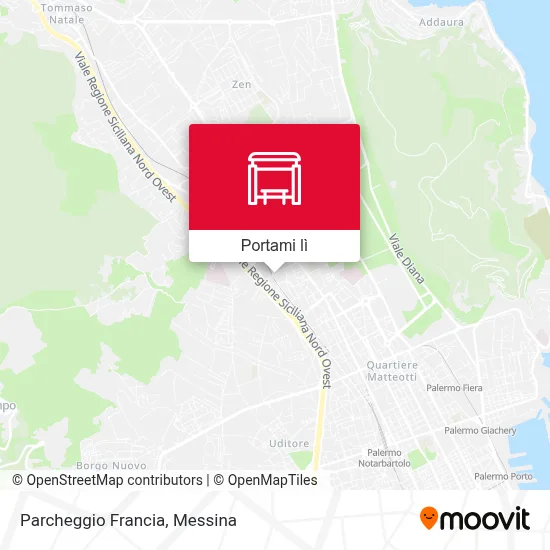 Mappa Parcheggio Francia