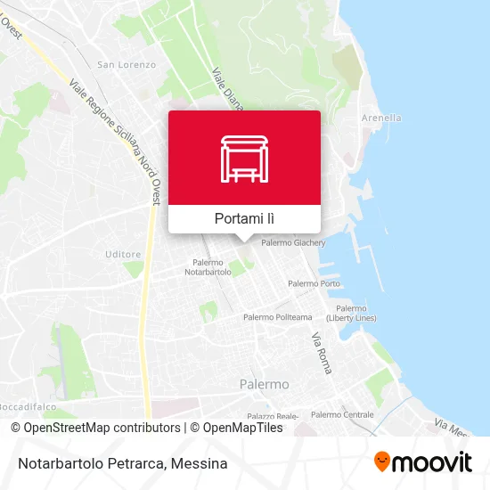 Mappa Notarbartolo Petrarca