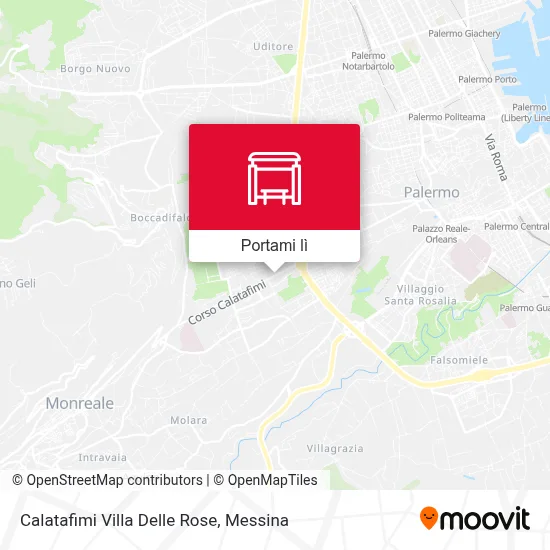 Mappa Calatafimi Villa Delle Rose