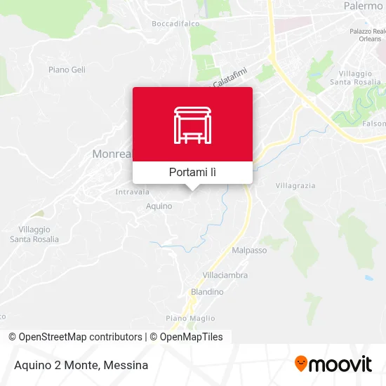 Mappa Aquino 2 Monte