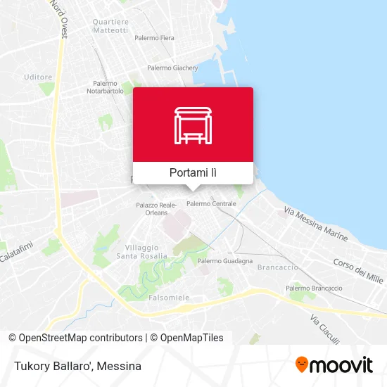 Mappa Tukory Ballaro'