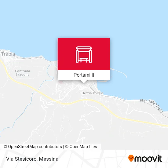 Mappa Via Stesicoro