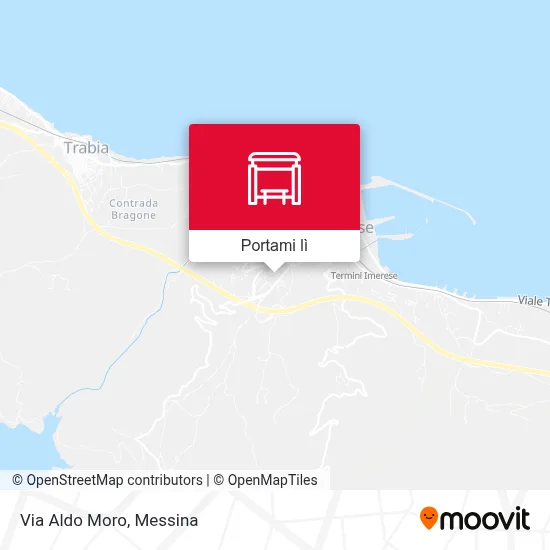 Mappa Via Aldo Moro
