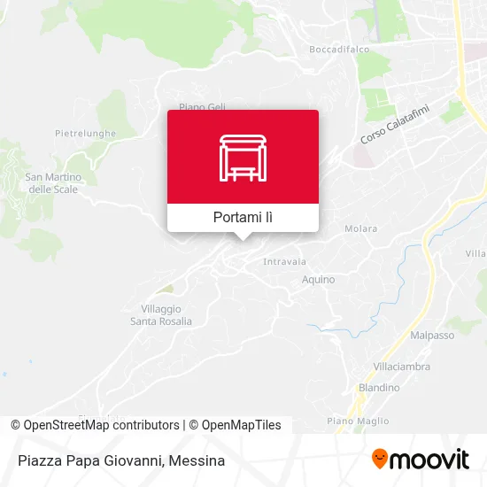 Mappa Piazza Papa Giovanni