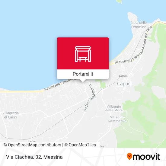 Mappa Via Ciachea, 32