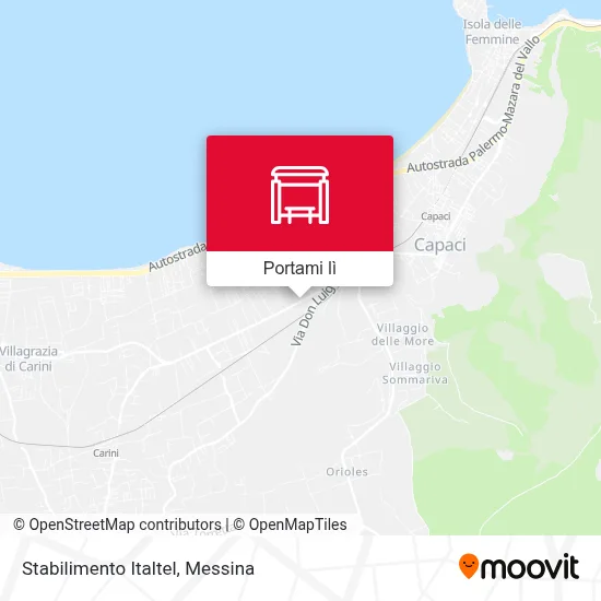 Mappa Stabilimento Italtel