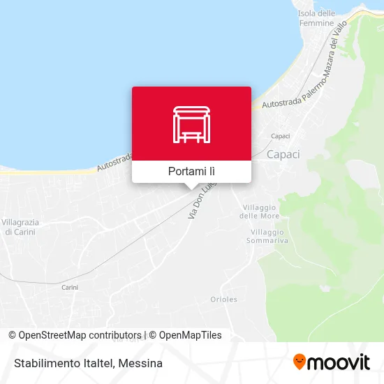 Mappa Stabilimento Italtel