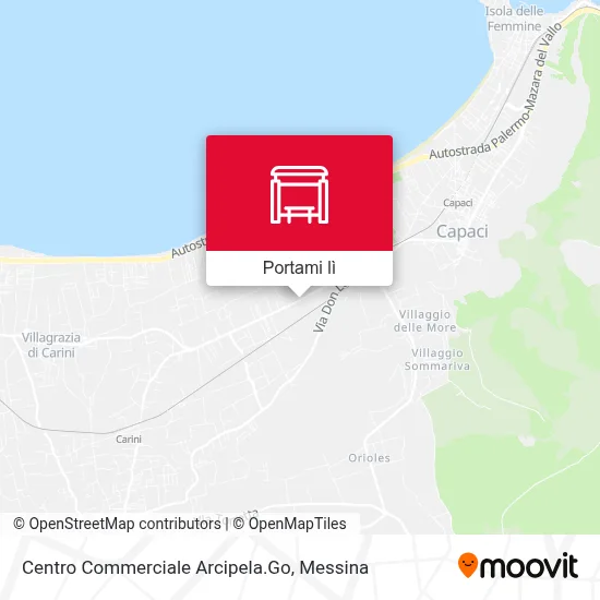 Mappa Centro Commerciale Arcipela.Go
