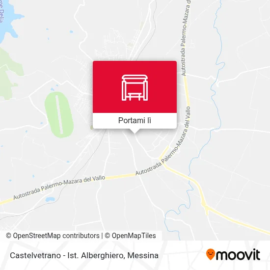 Mappa Castelvetrano - Ist. Alberghiero