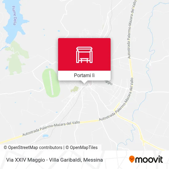 Mappa Via XXIV Maggio - Villa Garibaldi