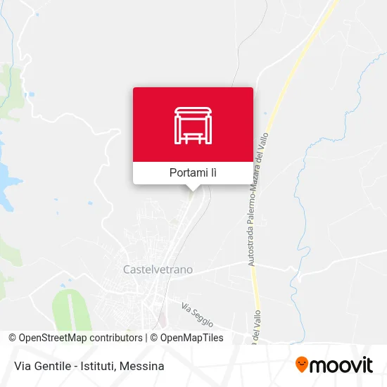 Mappa Via Gentile - Istituti
