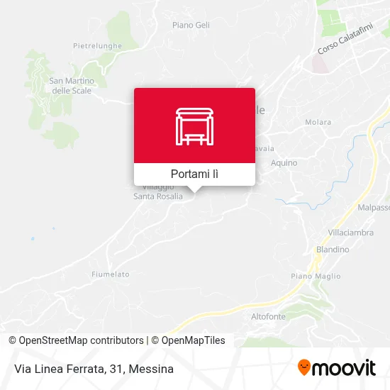 Mappa Via Linea Ferrata, 31