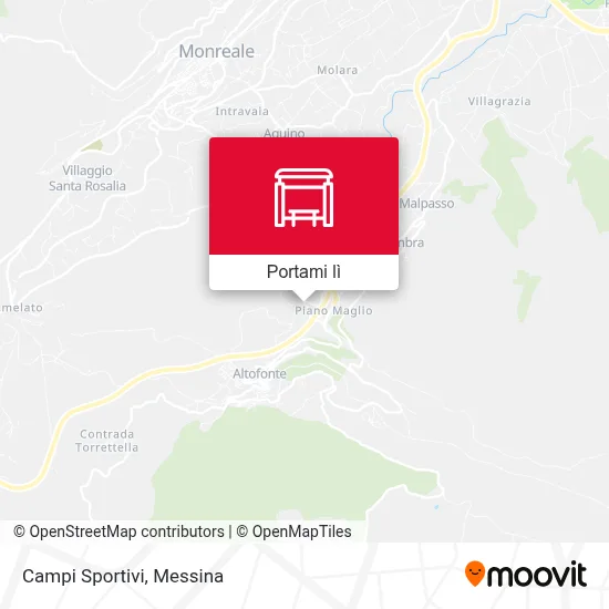Mappa Campi Sportivi