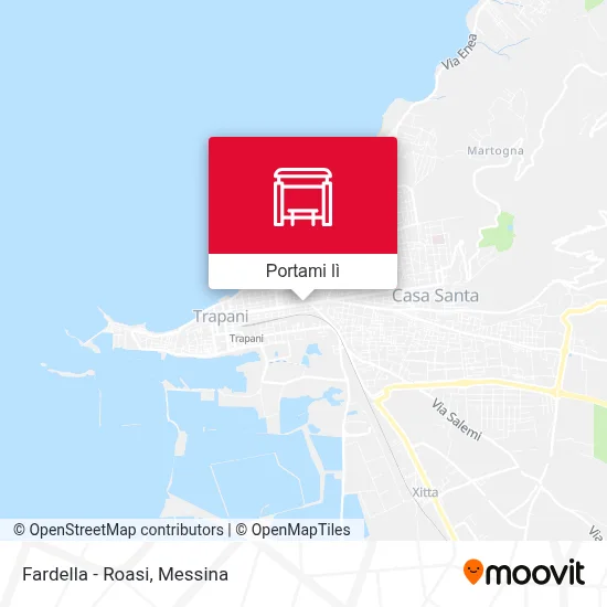 Mappa Fardella - Roasi