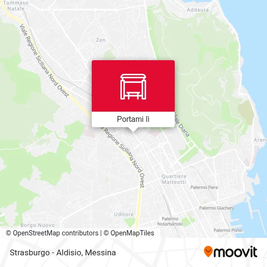 Mappa Strasburgo - Aldisio