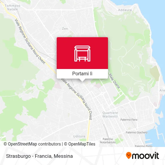 Mappa Strasburgo - Francia