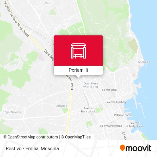 Mappa Restivo - Emilia
