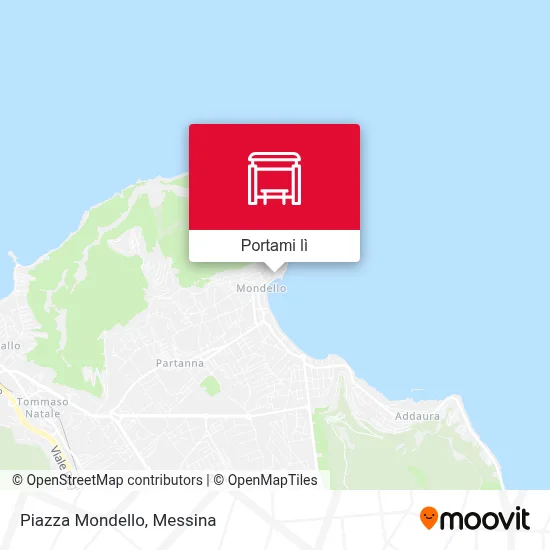 Mappa Piazza Mondello