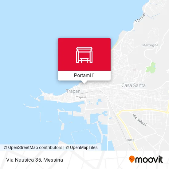 Mappa Via Nausica 35