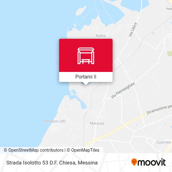Mappa Strada Isolotto 53 D.F. Chiesa