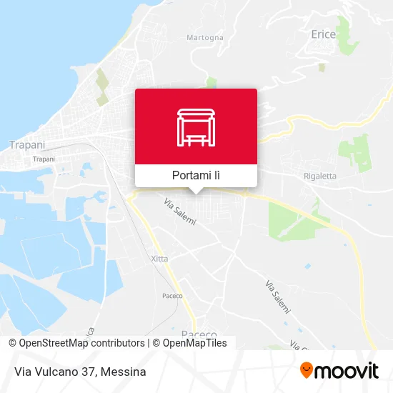 Mappa Via Vulcano 37