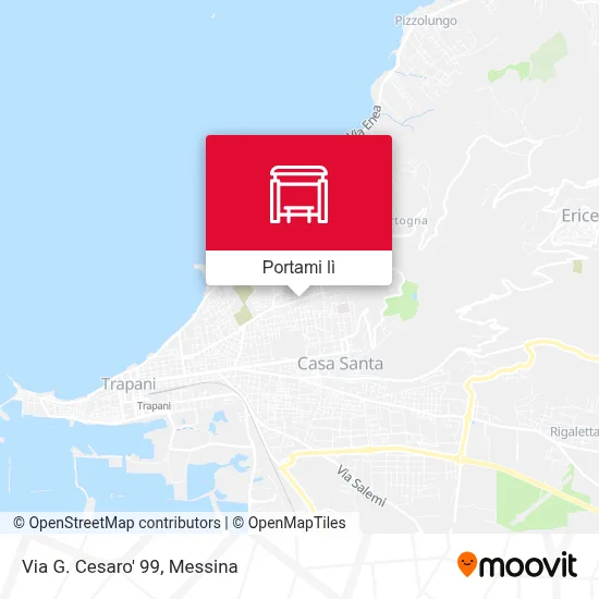Mappa Via G. Cesaro' 99