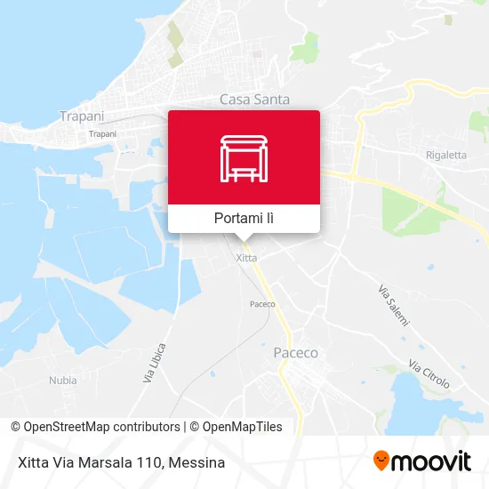 Mappa Xitta Via Marsala 110