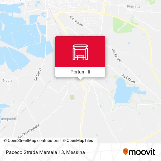 Mappa Paceco Strada Marsala 13