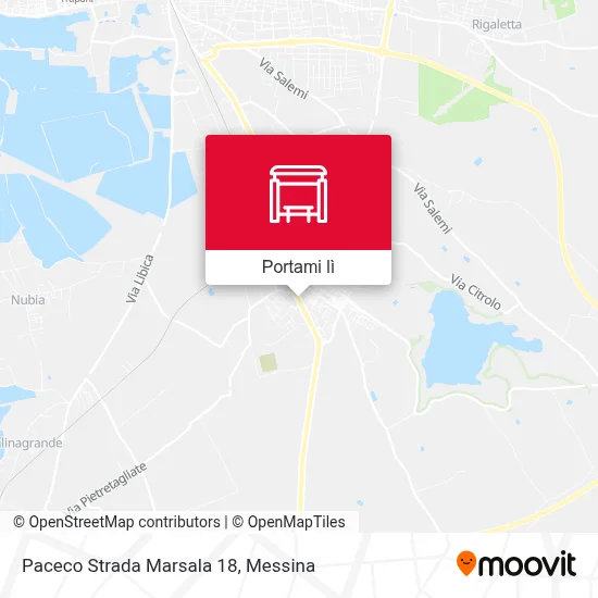 Mappa Paceco Strada Marsala 18