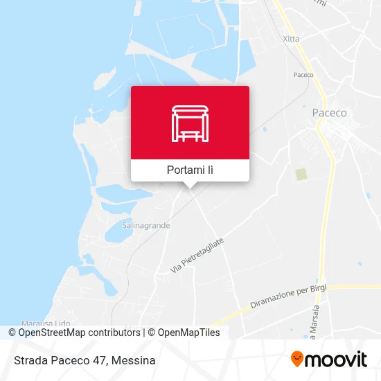 Mappa Strada Paceco 47