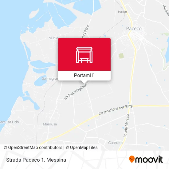 Mappa Strada Paceco 1
