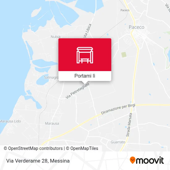 Mappa Via Verderame 28