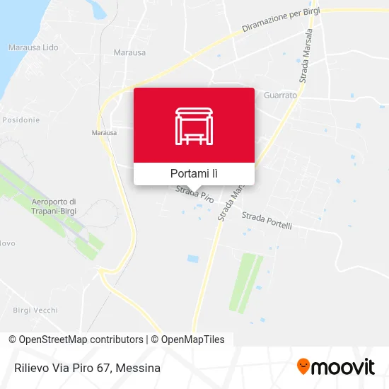 Mappa Rilievo Via Piro 67