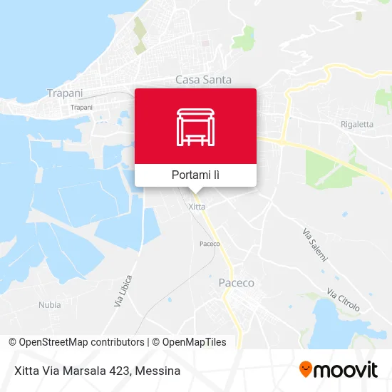 Mappa Xitta Via Marsala 423