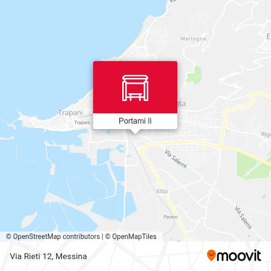 Mappa Via Rieti 12