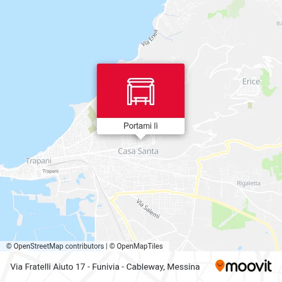 Mappa Via Fratelli Aiuto 17 - Funivia - Cableway