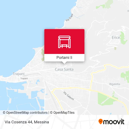 Mappa Via Cosenza 44