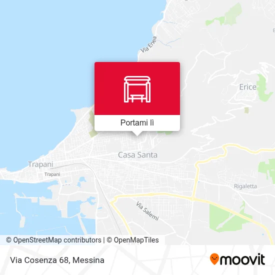 Mappa Via Cosenza 68
