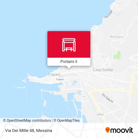 Mappa Via Dei Mille 48