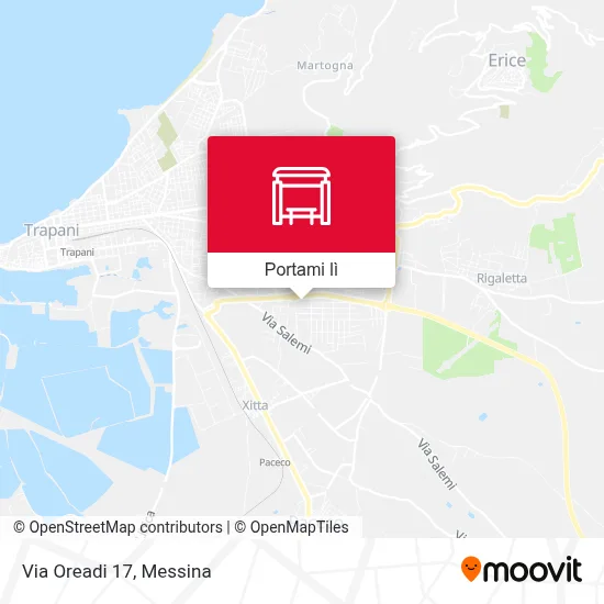 Mappa Via Oreadi 17