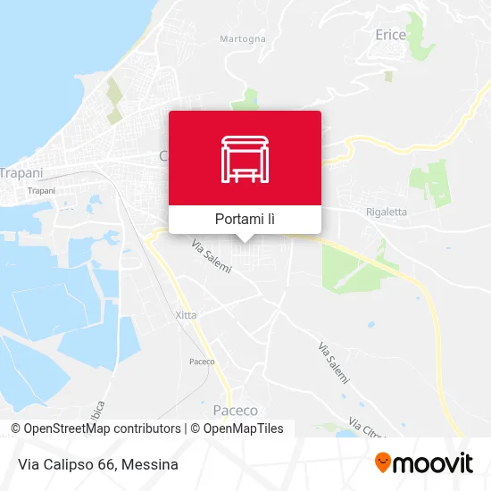 Mappa Via Calipso 66