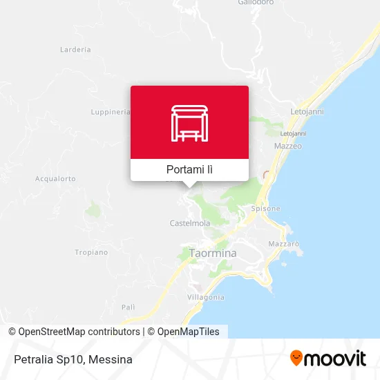 Mappa Petralia Sp10