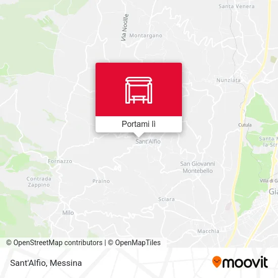 Mappa Sant'Alfio