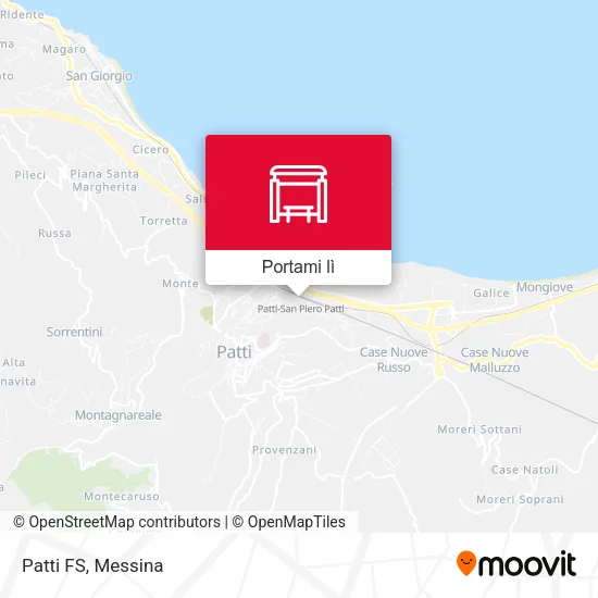 Mappa Patti FS