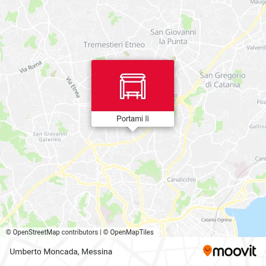 Mappa Umberto Moncada