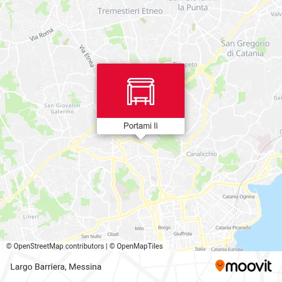 Mappa Largo Barriera