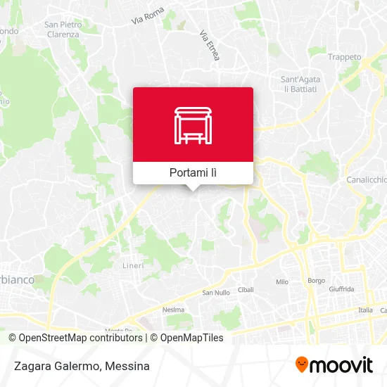 Mappa Zagara Galermo