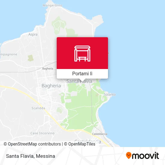 Mappa Santa Flavia